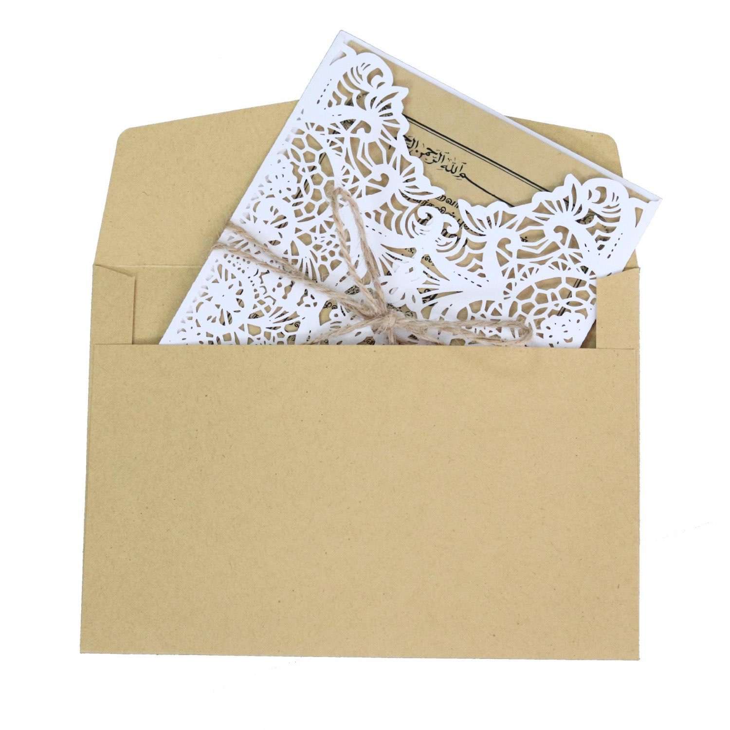 Vellum Paper Invitation Card Wedding Decoration Holiday Greeting Card